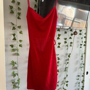 red windsor party dress